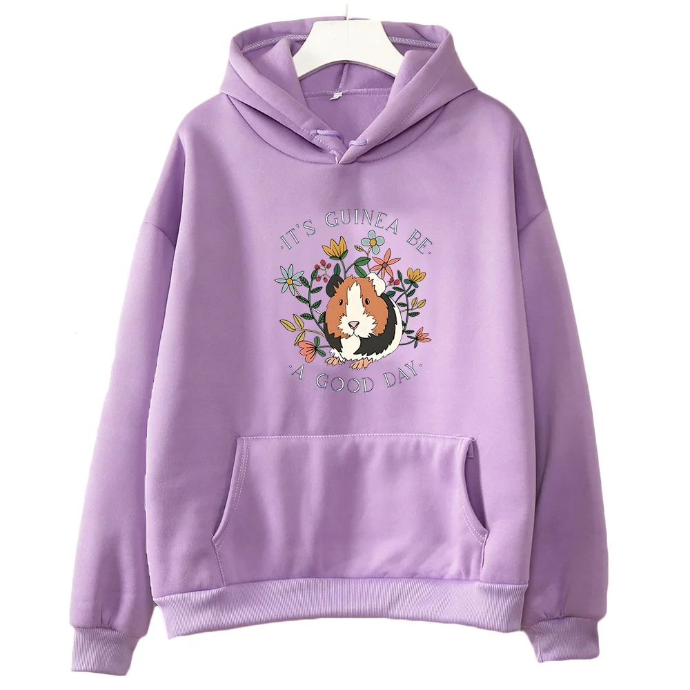 Winter Clothing Drawing - Świnka morska graficzna bluza z kapturem