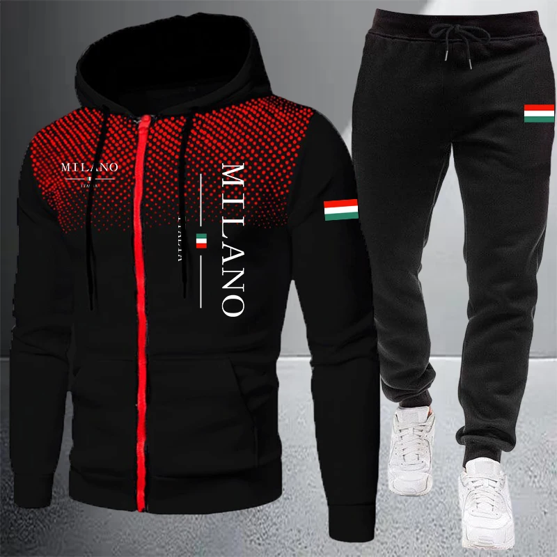 Męski dres sportowy z kapturem – Winter Clothing Pk recenzja i cena