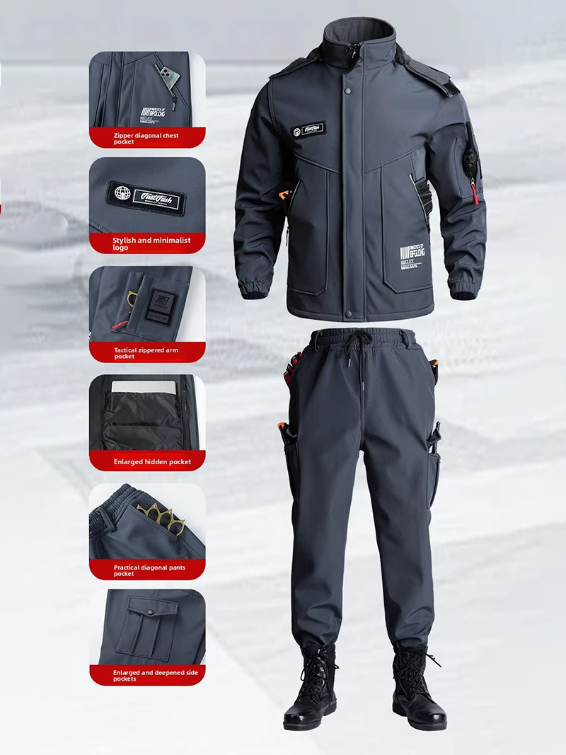 Grube, wiatroodporne dresy męs – Winter Clothing Pk recenzja i cena