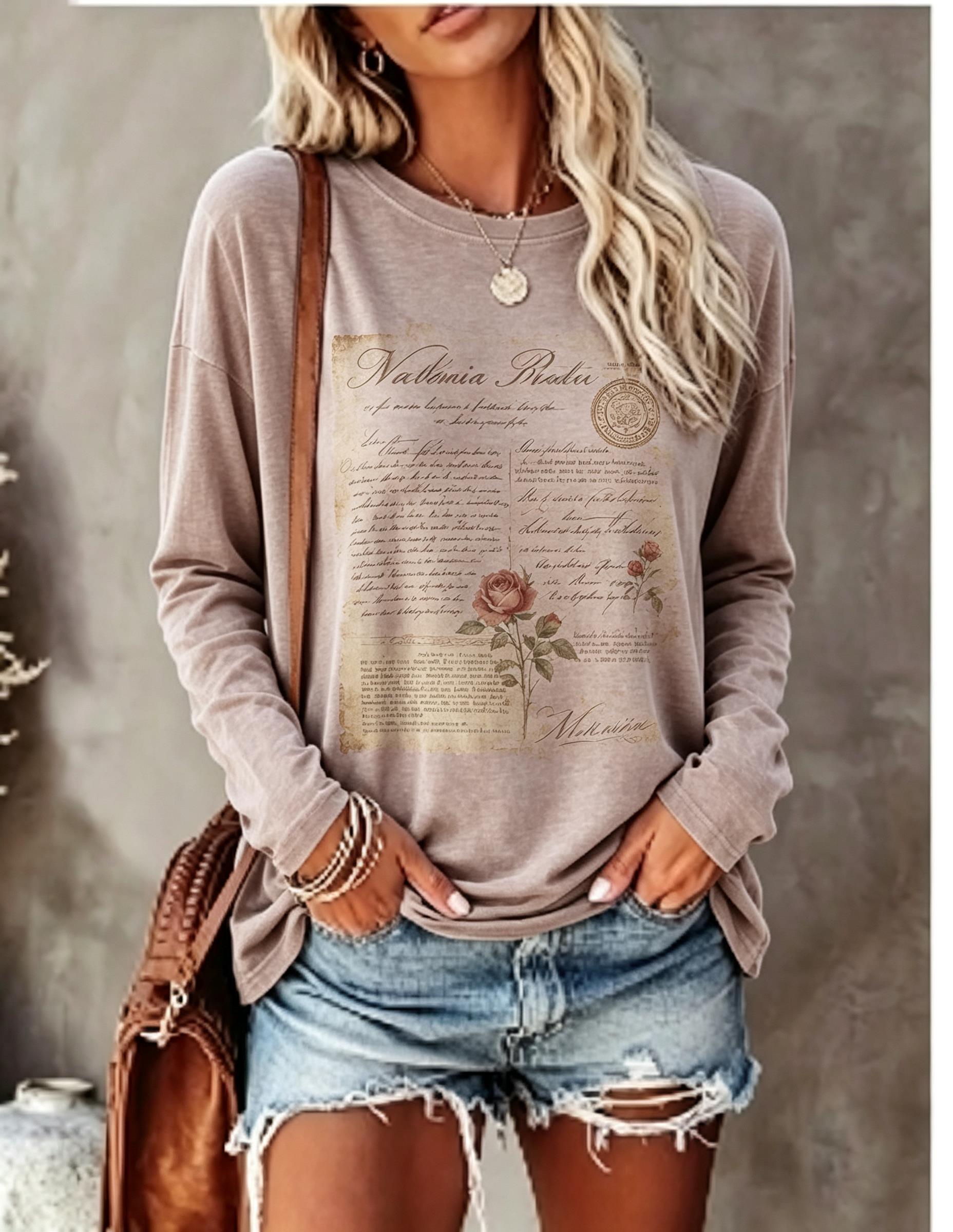 Damska koszulka z długim rękaw – Winter Clothing For Women recenzja i cena