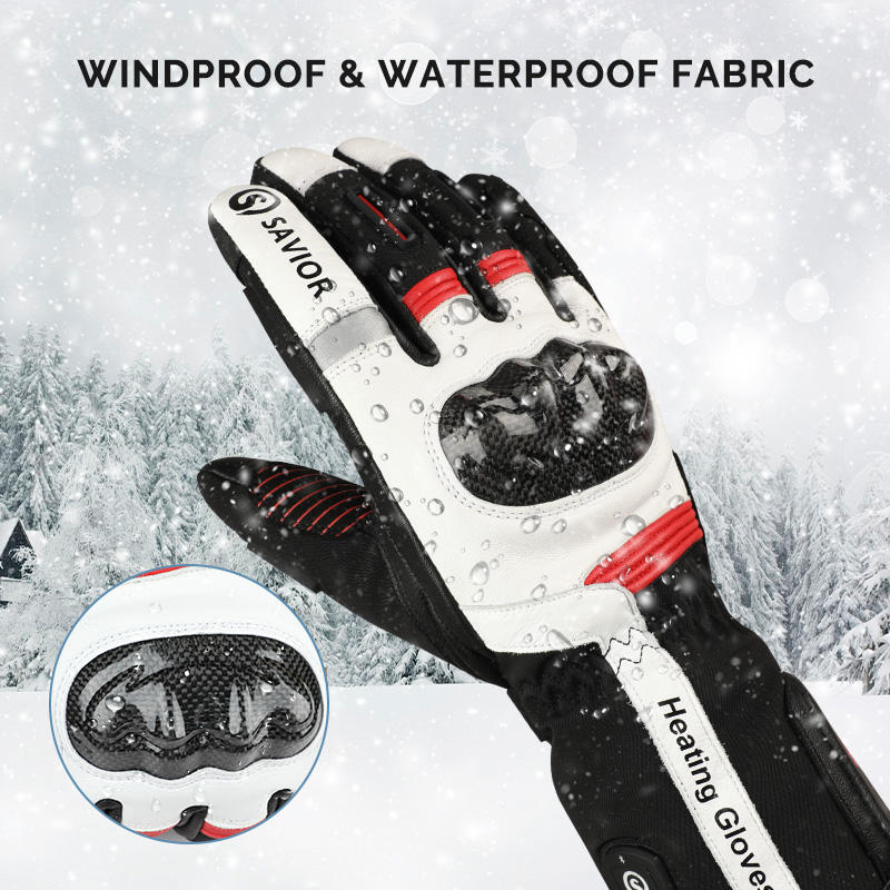 Zimowe rękawice motocyklowe z  – Heated Gloves Electric recenzja i cena